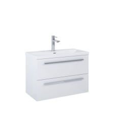 Szafka pod umywalkę 80 cm Kwadro biały połysk Roca (A857970806)