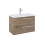 Szafka pod umywalkę 80 cm Kwadro dąb Canela Roca (A857970808)