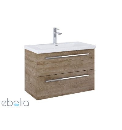 Szafka pod umywalkę 80 cm Kwadro dąb Canela Roca (A857970808)