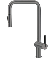 Bateria kuchenna z wyciąganą wylewką Titanium Momi Deante (BKM D73N)