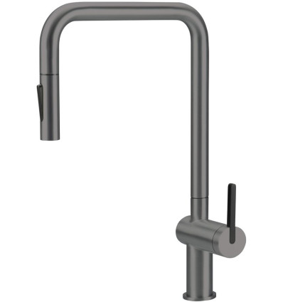 Bateria kuchenna z wyciąganą wylewką Titanium Momi Deante (BKM D73N)