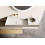 Umywalka ścienna 120 lewa z tworzywa Solid Surface Level white matt/fume matt Elita (RE041461236190)
