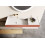 Umywalka ścienna 120 lewa z tworzywa Solid Surface Level white matt/terra pink matt Elita (RE041461236020)