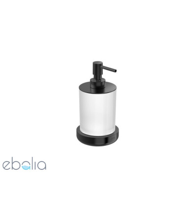 Dozownik szklany nablatowy Tempo Brushed Titanium Black Roca (A817026NM0)