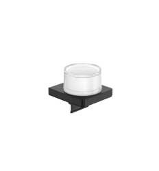 Dozownik szklany ścienny Tempo Titanium Black Roca (A817037CN0)
