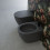 Bidet stojący czarny połysk Open Vitruvit RAK Ceramics (OPEBIB)