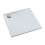 Brodzik prysznicowy kwadratowy 80x80 biały mat Stone Omnires (STONE80/KBM)