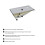 Brodzik prysznicowy prostokątny 80x120 biały mat Stone Omnires (STONE80/120BM)