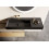 Umywalka ścienna 100 lewa z tworzywa Solid Surface Level black matt Elita (RE041461187160)