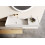 Umywalka ścienna 120 lewa z tworzywa Solid Surface Level white matt Elita (RE041461195290)
