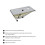 Brodzik prysznicowy kwadratowy 90x100 biały mat Stone Omnires (STONE90/100BM)