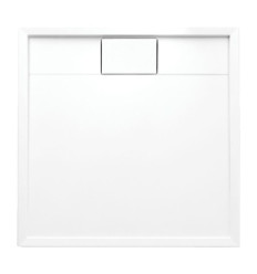 Brodzik prysznicowy 90x90 biały połysk Brooklyn Omnires (BROOKLYN90/KBP)