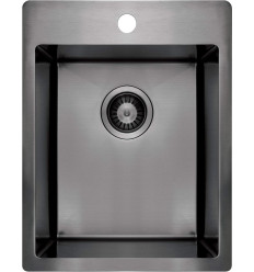 Zlewozmywak stalowy 1-komorowy titanium Olfato Deante (ZPO D10E)