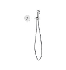 Bateria bidetowa podtynkowa Veo chrom Besco (BB-VZ-CH)