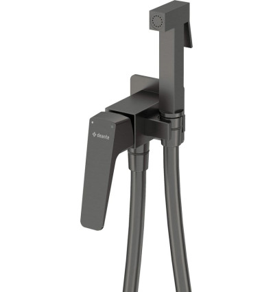 Bateria bidetowa podtynkowa titanium Blur Deante (BQL D34M)