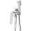 Bateria bidetowa podtynkowa chrom Blur Deante (BQL 034M)