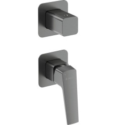 Bateria prysznicowa podtynkowa titanium Blur Deante (BQL D44P)