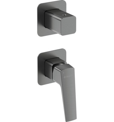 Bateria prysznicowa podtynkowa titanium Blur Deante (BQL D44P)