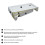 Brodzik prysznicowy 100x80 biały połysk Riverside Omnires (RIVERSIDE80/100/LBP)