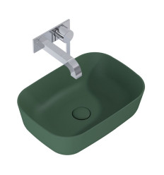 Umywalka nablatowa 46 Reni forest green matt Elita (RE040460037010)