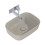 Umywalka nablatowa 46 Reni fume matt Elita (RE040460037020)