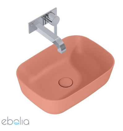 Umywalka nablatowa 46 Reni terra pink matt Elita (RE040460036600)