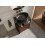 Umywalka nablatowa 52 black matt Rika Elita (145001)