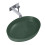 Umywalka nablatowa 52 Rika forest green matt Elita (RE040520087010)