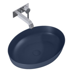 Umywalka nablatowa 52 Rika navy blue matt Elita (RE040520087030)