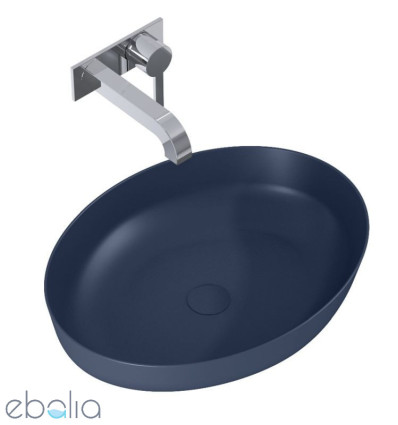 Umywalka nablatowa 52 Rika navy blue matt Elita (RE040520087030)