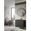 Umywalka ceramiczna 80 Skappa black matt Elita (RE040803067160)