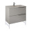 Umywalka ceramiczna 80 Skappa fume matt Elita (RE040803067020)