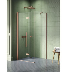 Kabina kwadratowa 70x70 New Soleo Copper Brushed New Trendy (K-2281)