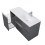 Umywalka ceramiczna 120 (80+40) prawa Skappa Elita (145925)