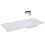 Umywalka ceramiczna 100 (40+60) prawa bez otworu Skappa white Elita (RE041002068060)