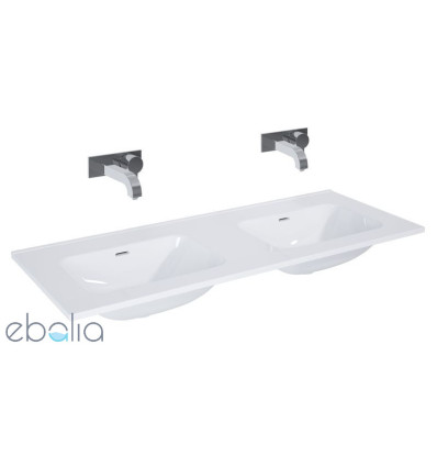 Umywalka ceramiczna 120 Skappa duo bez otworów white Elita (RE041200068060)