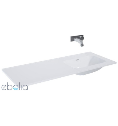 Umywalka ceramiczna 120 (60+60) prawa Skappa white Elita (RE041202068060)