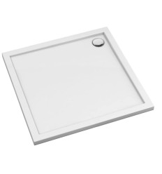Brodzik prysznicowy 90x90 biały połysk Merton Omnires (MERTON90/KBP)