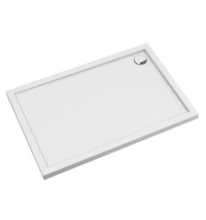 Brodzik prysznicowy 90x120 biały połysk Merton Omnires (MERTON90/120/PBP)