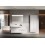 Komoda 160 slim 2S Look white Elita (RE081604028060)