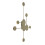 Lampa ścienna Amadeo Gold Rabalux (71276