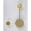 Lampa ścienna Amadeo Gold Rabalux (71274)