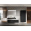 Komoda 160 slim 2S Look black mat Elita (RE081604027160)