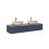 Komoda 160 slim 2S Look navy blue mat Elita (RE081604027030)