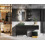 Komoda 80 1S Look black mat Elita (RE080803027160)