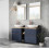 Komoda 80 2S Look Navy Blue Mat Elita (RE080801027030)