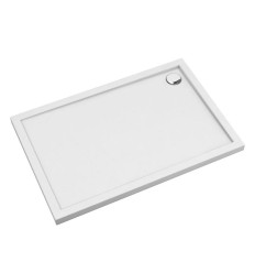 Brodzik prysznicowy 80x120 biały połysk Merton Omnires (MERTON80/120/PBP)
