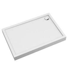 Brodzik prysznicowy 80x100 biały połysk Camden Omnires (CAMDEN80/100/PBP)