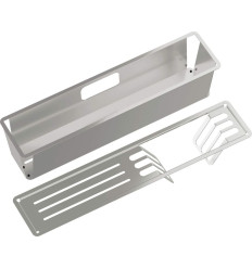 Zestaw akcesoriów do zlewozmywaka stal szczotkowana Magnetic Deante (ZZMK022K)