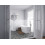 Wanna wolnostojąca ESTELLA 160 x 74 cm Korek klik-klak Szczotkowane Złoto Corsan (1438-uniw)